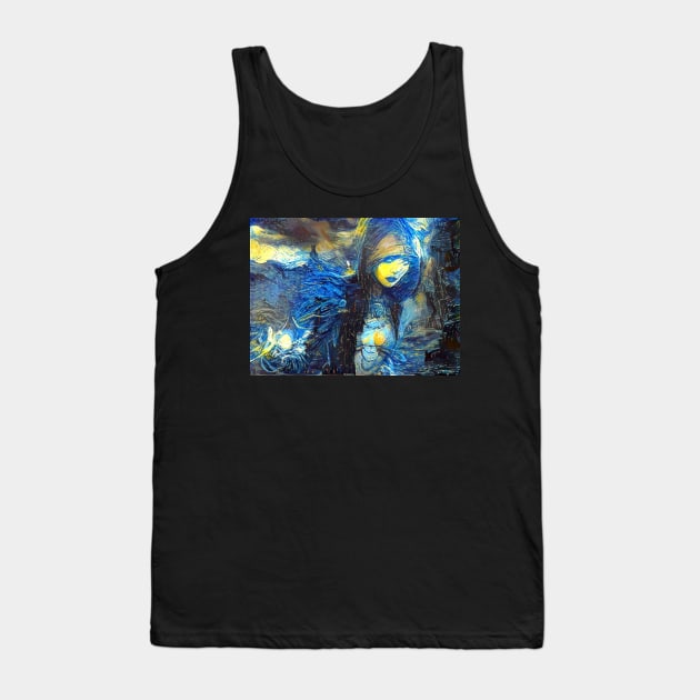 Dragon Age Origins Morrigan Starry Night Tank Top by Starry Night